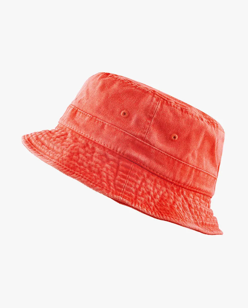 The Hat Depot - Pigment Cotton Bucket Hat