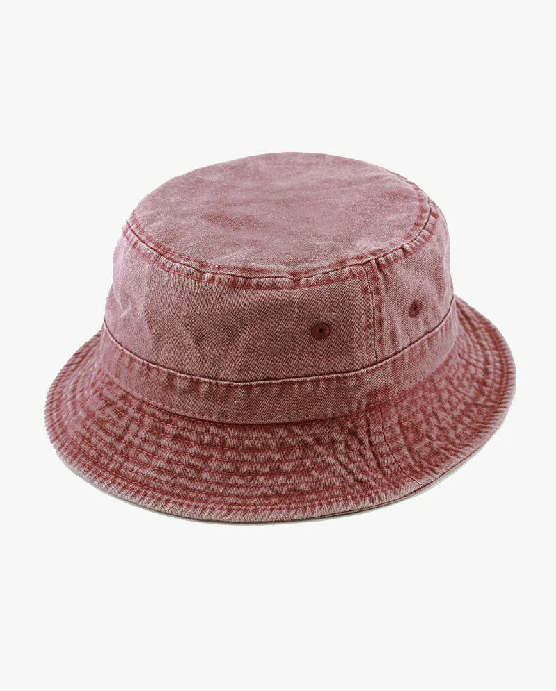 The Hat Depot - Pigment Cotton Bucket Hat