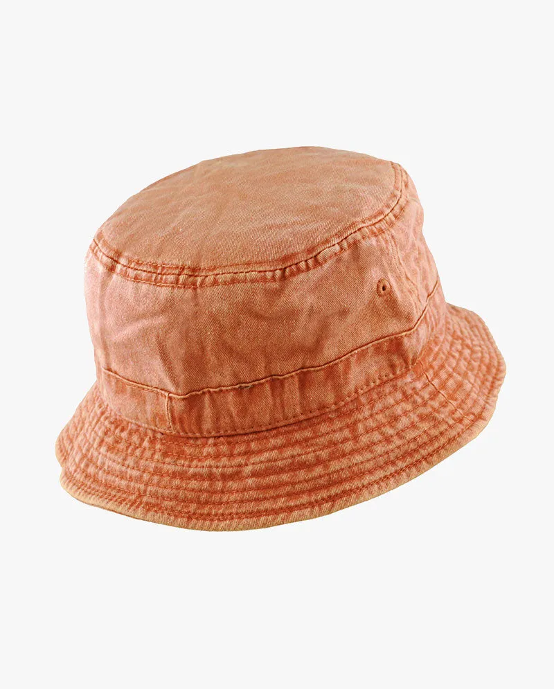 The Hat Depot - Pigment Cotton Bucket Hat