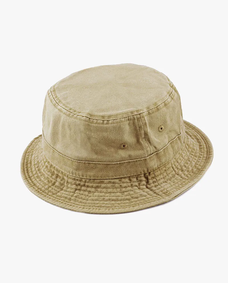 The Hat Depot - Pigment Cotton Bucket Hat