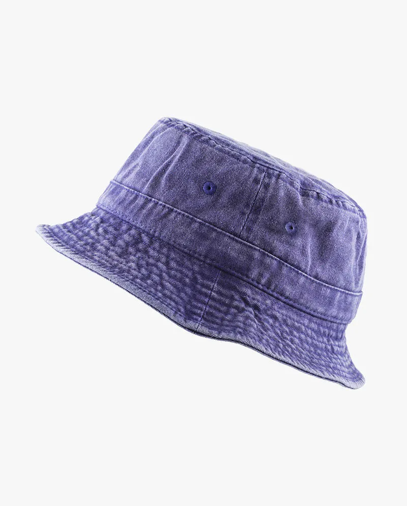 The Hat Depot - Pigment Cotton Bucket Hat