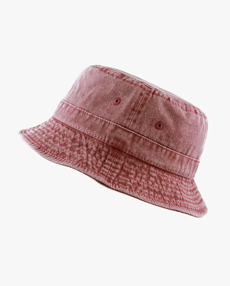 The Hat Depot - Pigment Cotton Bucket Hat