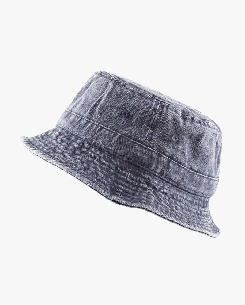 The Hat Depot - Pigment Cotton Bucket Hat