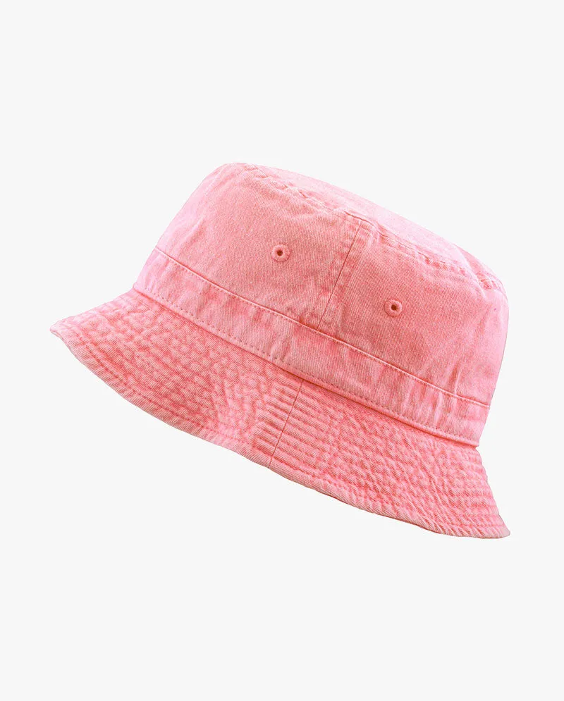 The Hat Depot - Pigment Cotton Bucket Hat