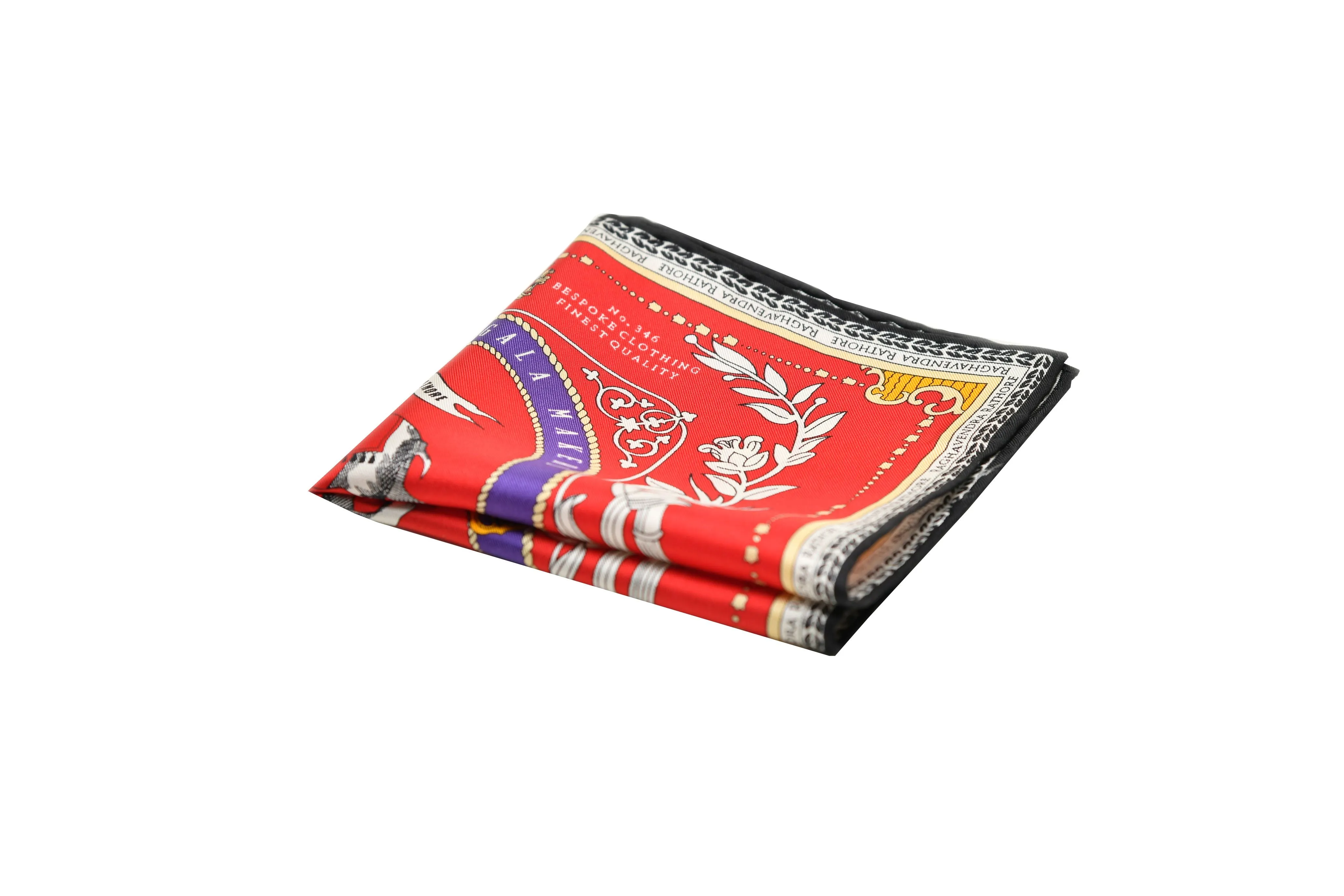 THE REGAL ELEPHANT POCKET SQUARE