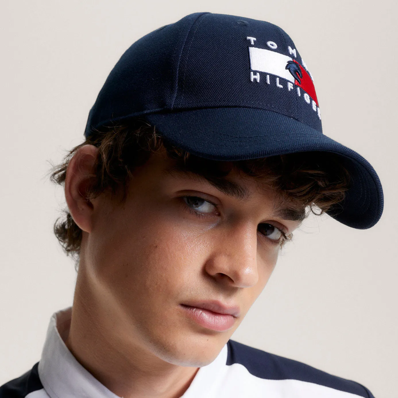 Tommy Hilfiger Montreal Water Repellent Cap - Desert Sky