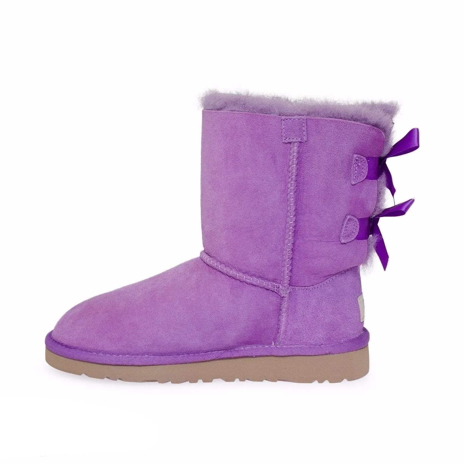 UGG Bailey Bow Electric Violet Boots