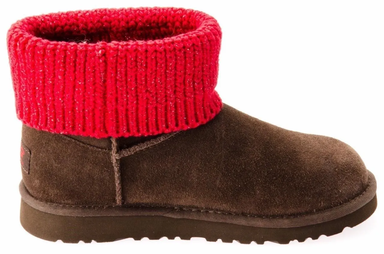 UGG MINI SOUTHERN BELLE BROWN BOOTS