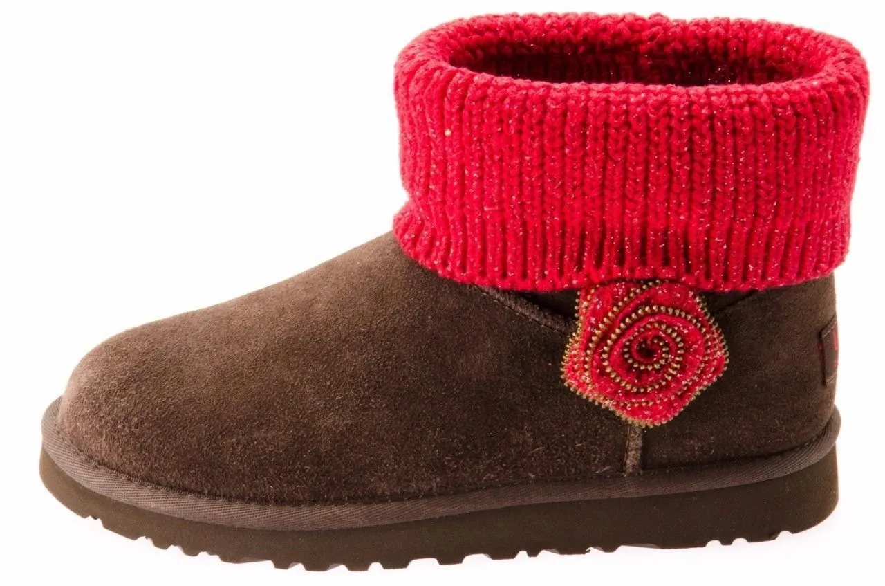 UGG MINI SOUTHERN BELLE BROWN BOOTS