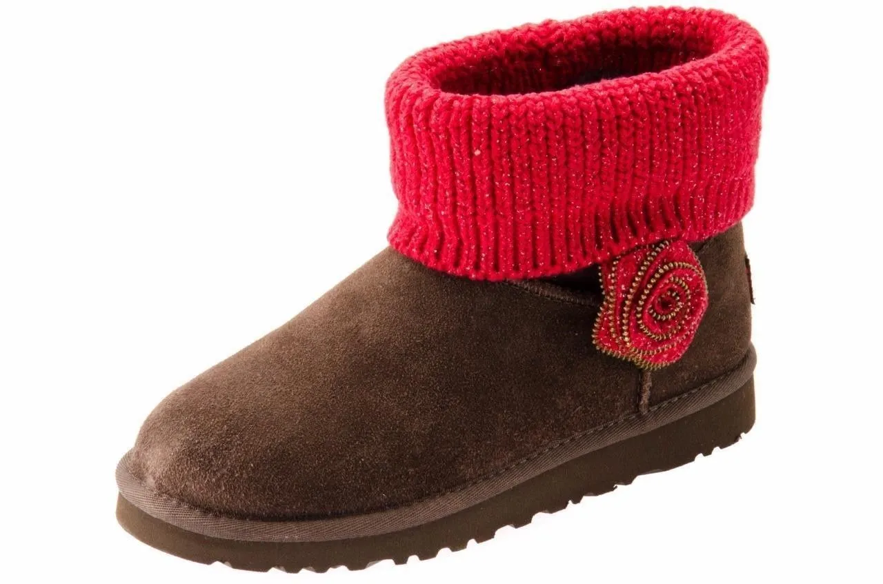 UGG MINI SOUTHERN BELLE BROWN BOOTS