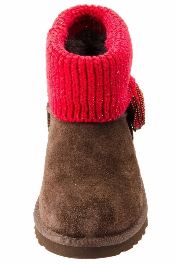 UGG MINI SOUTHERN BELLE BROWN BOOTS