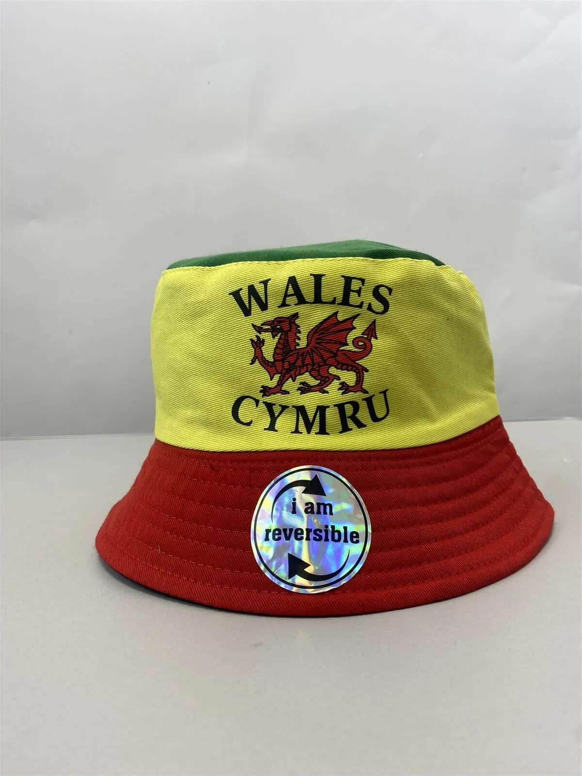 Welsh Adults Bucket Hat | Cymru Yma o HYD