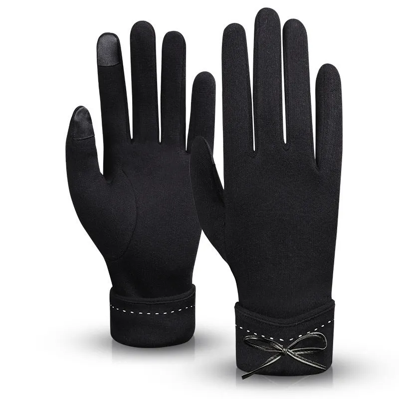 Winter Riding Thermal Fleece Gloves Households