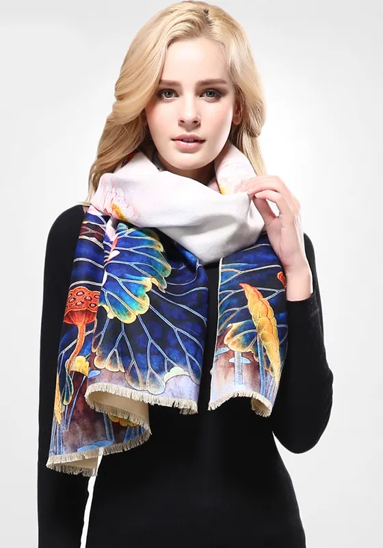 Wool Cashmere Luxury Scarf