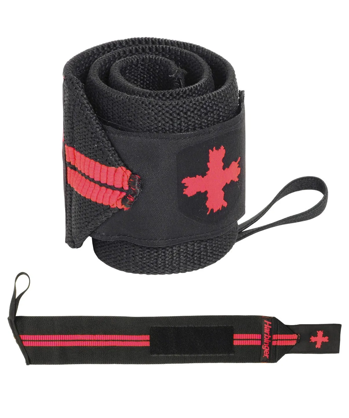 Wrist Wraps Red Line - Thumb Loop