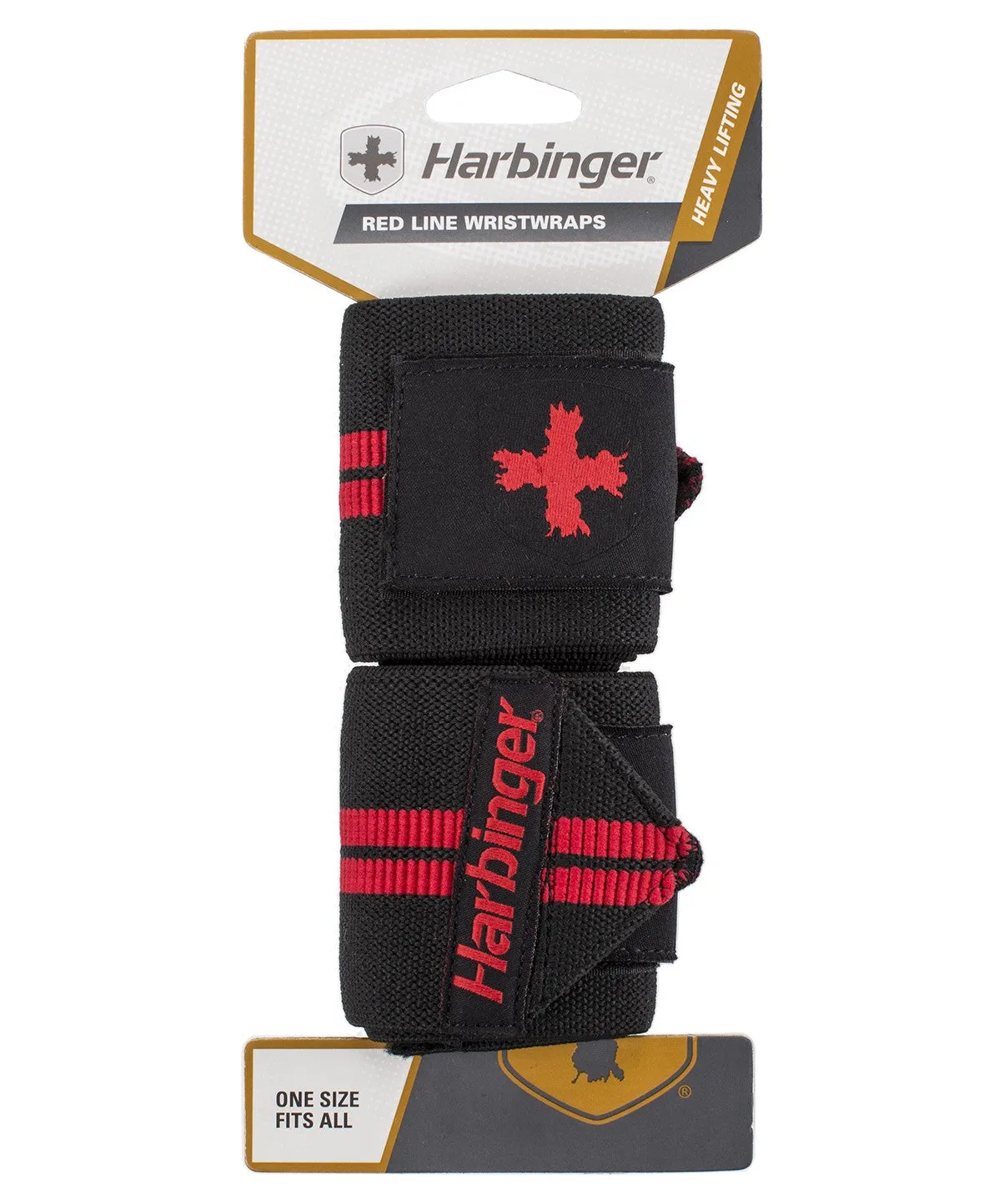 Wrist Wraps Red Line - Thumb Loop